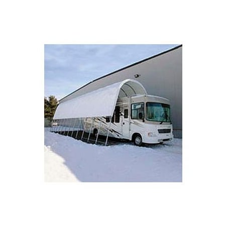 Clearspan Open Garage 18'W x 16'H x 36'L White PB02904R4W